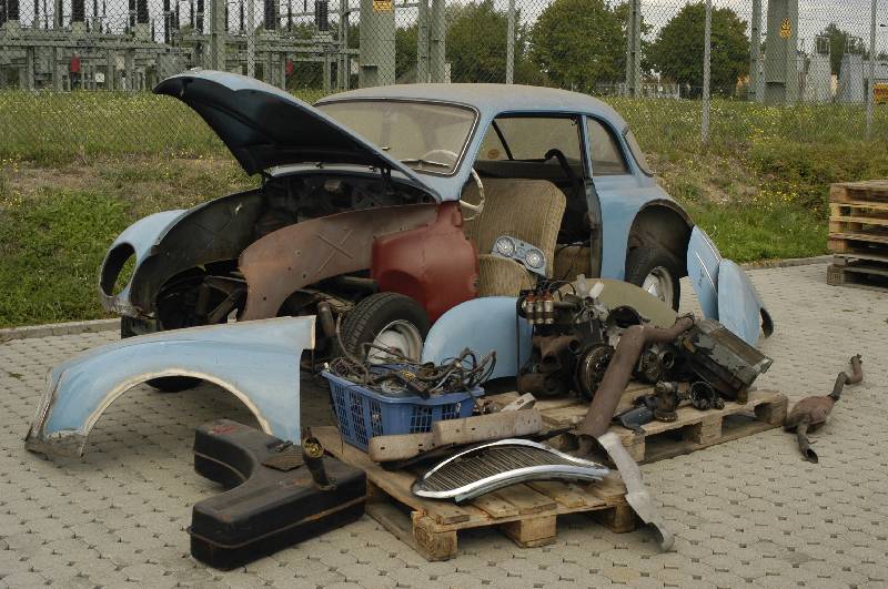 AUTO UNION DKW (F93) 3=6, Bj. 1955, Leistung 29/40 kW/PS, 3-Zylinder, 2-Takt Motor, 896 cc, 4-Gang Getriebe, ausschaltbarer Freilauf, ...
