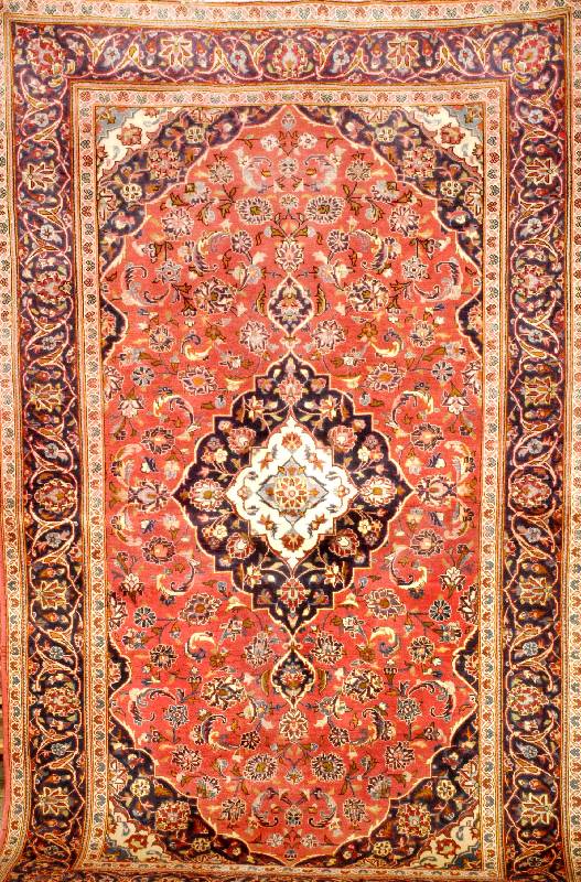 Keschan Alt, Persien, ca. 40 Jahre, Wolle auf Baumwolle, ca. 246 x 150 cm, SchÄtzwert: 1300.- EURO, EHZ: 2, Sehr guter Zustand.