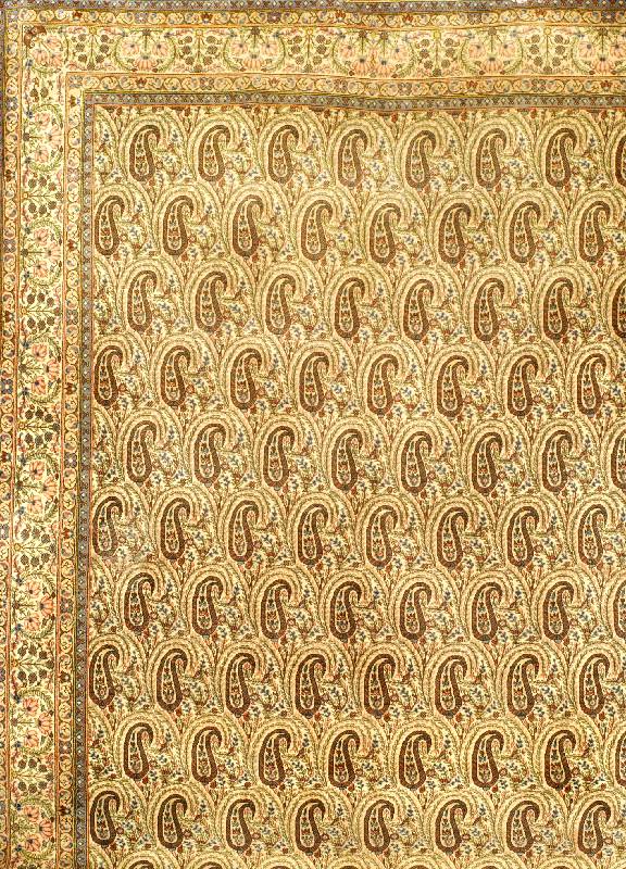 Ghom Alt, Zentralpersien, um 1940 alt, Wolle auf Baumwolle, ca. 331 x 232 cm, SchÄtzwert: 2800.- EURO, EHZ: 3 (altersbedingt guter Zustand). ...