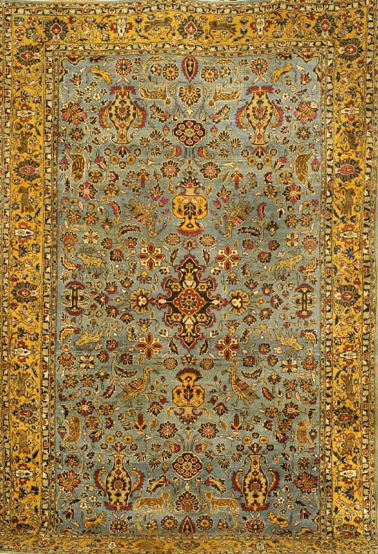 Sarogh Alt, Persien, um 1910, Wolle auf Baumwolle, ca. 300 x 194 cm, Schätzwert: 4800.- EURO, EHZ: 2-3, feine Knüpfung, gute fe ine Wollqualität, ...