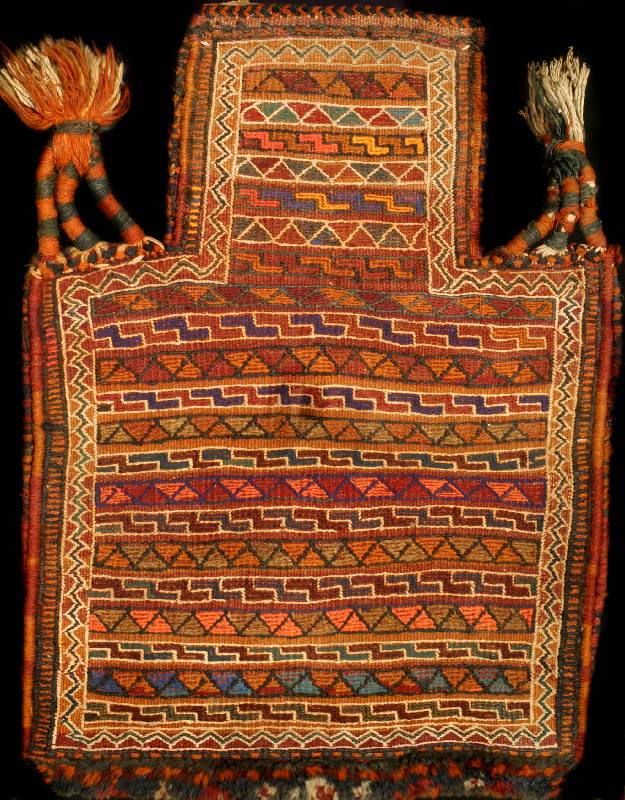 Seltene Kordi Salztasche, Persien, um 1900 antik, Wolle auf Wolle, ca. 45 x 45 cm, SchÄtzwert: 1200.- EURO, Pflanzenfarben, EHZ: 2 ...