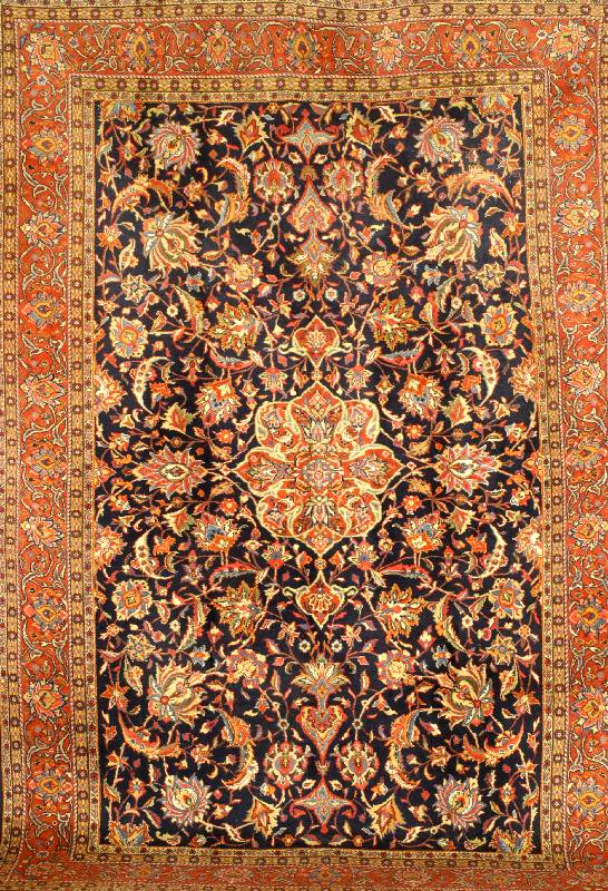 Sarogh, Persien, ca. 40 Jahre, Wolle auf Baumwolle, ca. 302 x 197 cm, SchÄtzwert: 1400.- EURO, EHZ: 3, Gute feste KnÜpfqualitÄt.