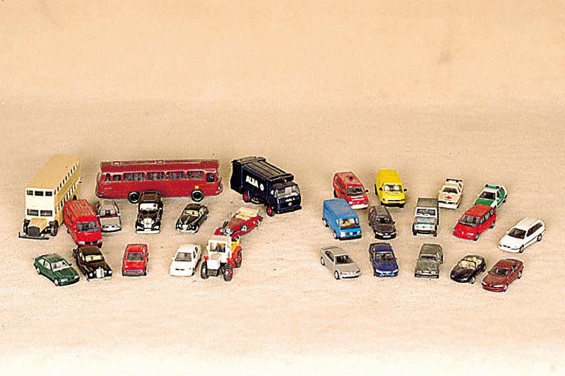 Konvolut Herpa-Modelle, 80er/90er Jahre, ca. 50 StÜck, viele versch. Modelle, alle in gutem Zustand (rechts)