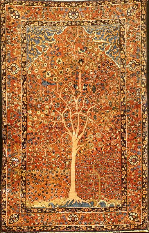 Farahan Antik, Westpersien Sarough-Gebiet, um 1900 antik, feine Wolle auf Baumwolle, ca. 206 x 134 cm, SchÄtzwert: 14500.- EURO, EHZ: 2 ...