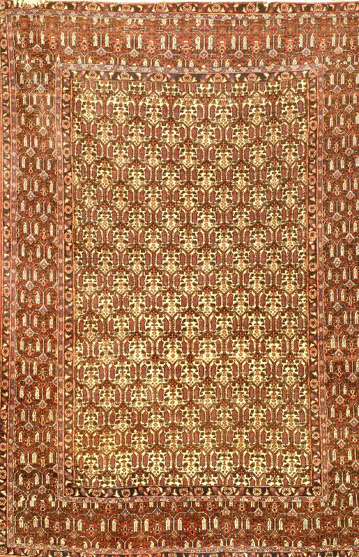 Senneh Alt, Persien, um 1930, Wolle auf Baumwolle, ca. 212 x 148 cm, Schätzwert: 3500.- EURO, EHZ: 2-3. Altersbedingt guter Zus tand.