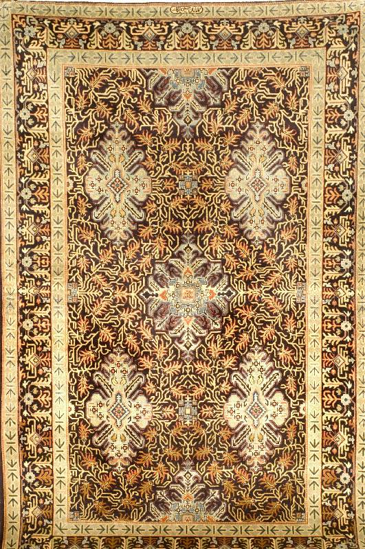 Keschan sign (Yeganeh), Persien, ca. 70 Jahre, Wolle auf Baumwolle, ca. 214 x 138 cm, SchÄtzwert: 2800.- EURO, EHZ: 3. Guter Erhaltu ngszustand.