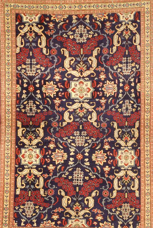 Täbriz, Persien, ca. 50 Jahre, Wolle auf Baumwolle, ca. 140 x 91 cm, Schätzwert: 800.- EURO, EHZ: 2-3. Ausgefallenes Motiv.
