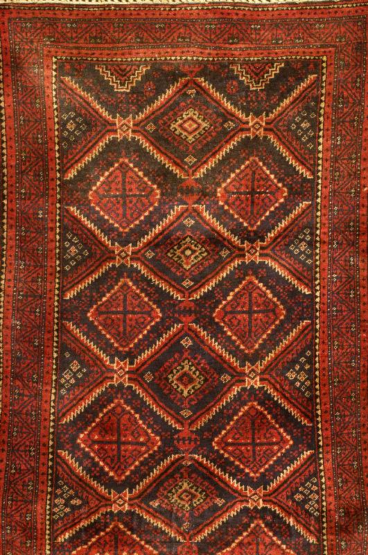 Belutsch, Persien, ca. 40 Jahre, Wolle auf Wolle, ca. 173 x 93 cm, SchÄtzwert: 450.- EURO, EHZ: 4. SchÖne Musterung.