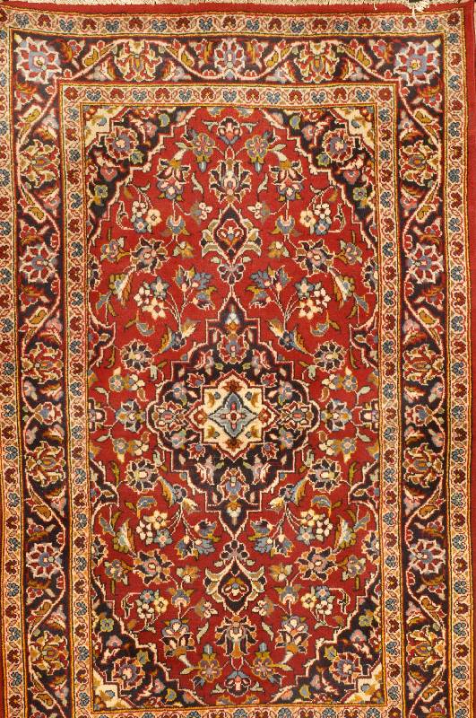 Keschan alt, Persien, um 1950, Wolle auf Baumwolle, ca. 158 x 100 cm, Schätzwert: 790.- EURO, EHZ: 2. Gute feste Knüpfqualität.