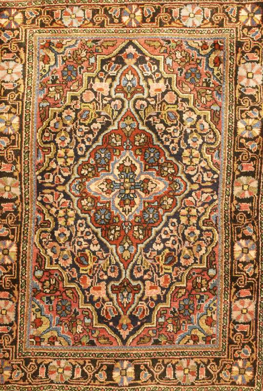 Djosan, Persien, um 1920, Wolle auf Baumwolle, ca. 90 x 68 cm, SchÄtzwert: 1200.- EURO, EHZ: 2, Guter Erhaltungszustand, gute fe ste KnÜpfung