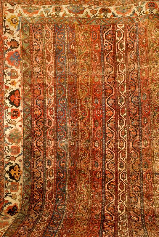 Bidjar-Senneh Antik, Westpersien, um 1880, Wolle auf Baumwolle, ca. 680 x 335 cm (sehr se ltenes Maß), SchÄtzwert: 20000.- EURO, EHZ: 4. . ...