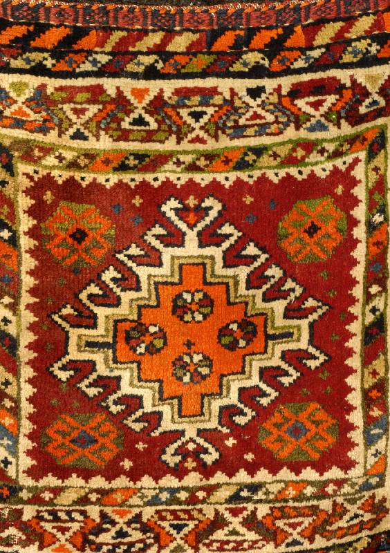 Gashgai Doppeltasche, Persien, um 1910, Wolle auf Wolle, ca. 110 x 52 cm, Schätzwert: 980.- EURO, EHZ: 3-4, Selten