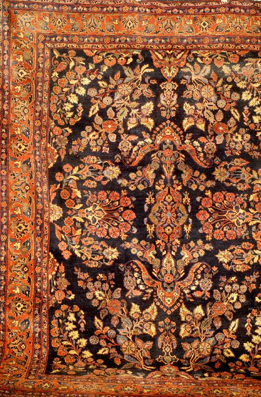 Sarogh Mohajeran Antik, Westpersien (Us Re- Import), um 1900, feine hochwertige Korkwolle geknÜpft auf Baumwolle, ca. 338 x 255 cm (selt enes ...