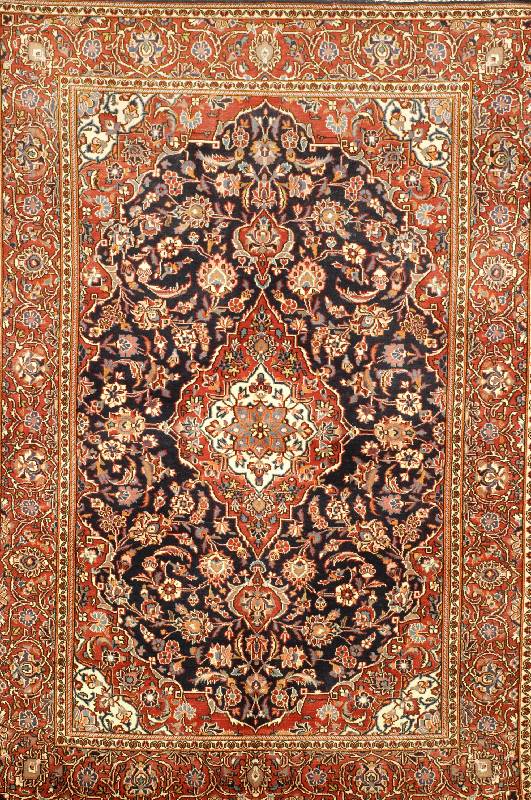 Keschan, Persien, ca. 50 Jahre, Wolle auf Baumwolle, ca. 205 x 140 cm, Schätzwert: 1600.- EURO, EHZ: 2, guter Erhaltungszustand, schöner edler ...
