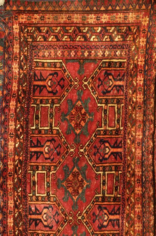 Salor, Turkmenistan, um 1880, Wolle auf Wolle, ca. 100 x 42 cm, SchÄtzwert: 2200.- EURO, EHZ: 3, SammelwÜrdig.