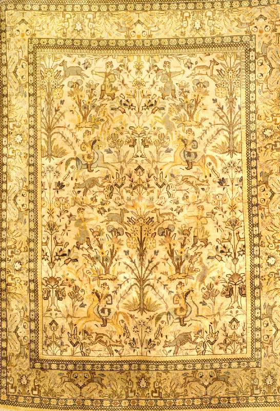 TÄbriz alt, Persien, um 1940, Wolle auf Baumwolle, ca. 198 x 145 cm, SchÄtzwert: 1100.- EURO, EHZ: 3-4