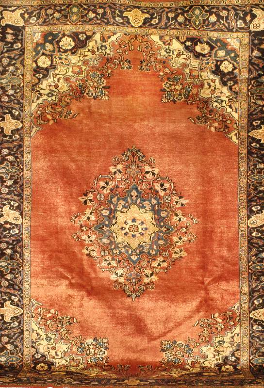 Sarogh, Persien, ca. 40 Jahre, Wolle auf Baumwolle, ca. 320 x 227 cm, SchÄtzwert: 1800.- EURO, EHZ: 2-3, schÖne glanzreiche Woll e.