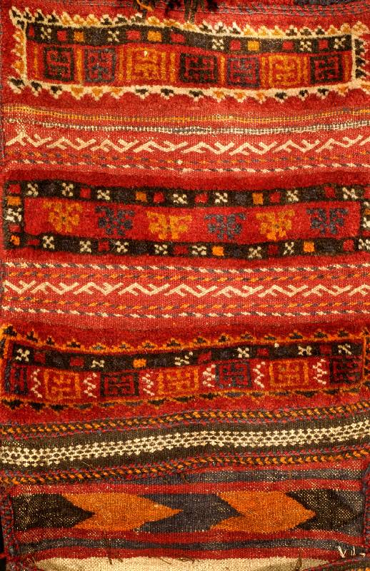 Doppeltasche Bachtiar, Persien, um 1920, Wolle auf Wolle, ca. 116 x 42 cm, SchÄtzwert: 950.- EURO, EHZ: 3