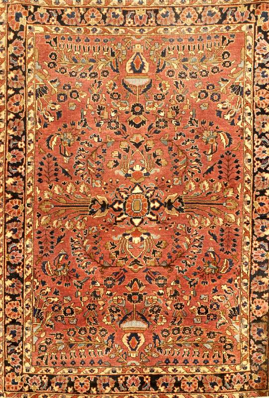 Sarogh Antik (Us Re-import), Westpersien, um 1900, Korkwolle, ca. 149 x 106 cm, SchÄtzwert: 3500.- EURO, EHZ: 3 (beide unter und oberkanten ...