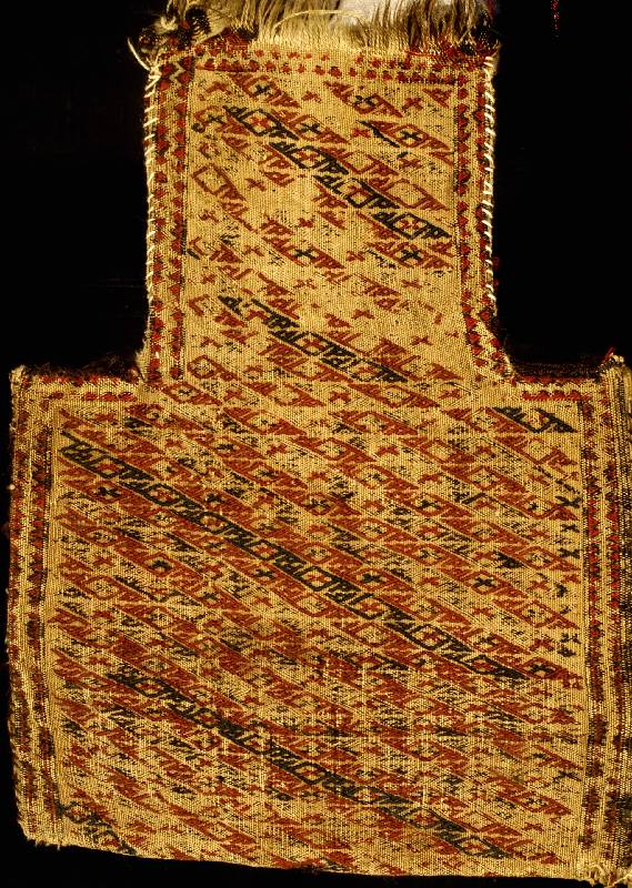 Salztasche antik, Bachtiar, um 1880, Wolle auf Wolle, ca. 48 x 36 cm, Schätzwert: 950.- EURO, EHZ: 5