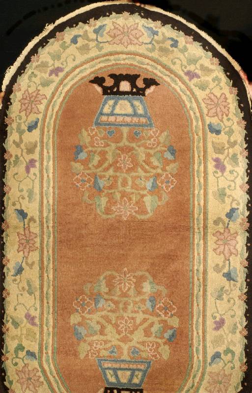 Peking Antik, China, um 1900, Wolle auf Baumwolle, ca. 167 x 91 cm, SchÄtzwert: 1900.- EURO, EHZ: 2, sehr guter Erhaltungszustand, se lten in ...