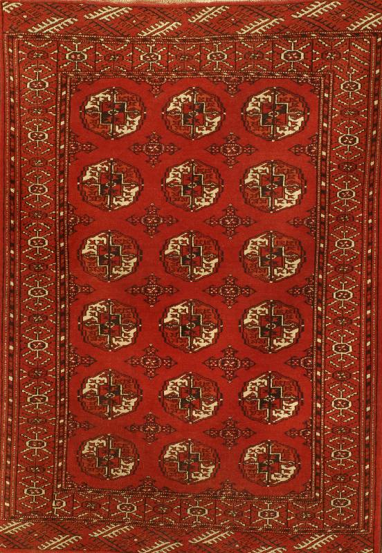 Buchara, Persien, um 1950, Wolle auf Wolle, ca. 150 x 105 cm, Schätzwert: 950.- EURO, EHZ: 3. gesamt guter Erhaltungszustand.