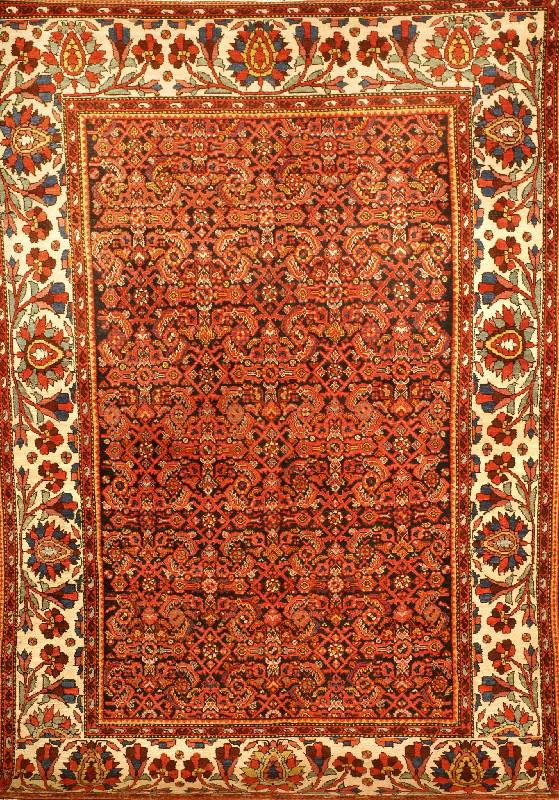 Malayer Antik, Persien, um 1910, Wolle auf Baumwolle, ca. 200 x 140 cm, SchÄtzwert: 3300.- EURO, EHZ: 2, sehr guter Zustand, schÖn hochflorig. ...