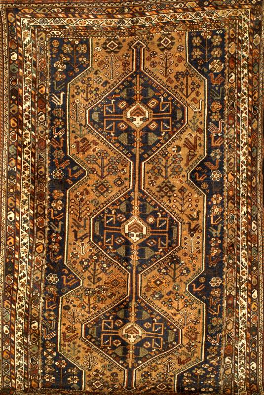 Gashgai Antik, Persien, um 1900/10, Wolle auf Wolle, ca. 257 x 164 cm, Schätzwert: 1500.- EURO, EHZ: 3-4