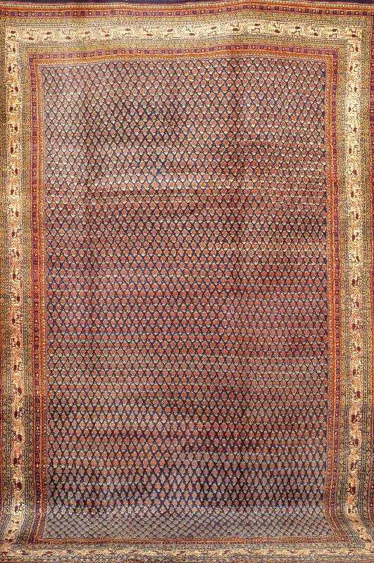 Sarogh Mir, Persien, ca. 40 Jahre, Wolle auf Baumwolle, ca. 342 x 214 cm, SchÄtzwert: 850.- EURO, EHZ: 3, Seltenes Maß,