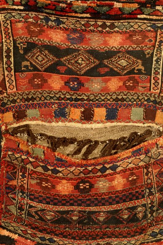 Doppeltasche Lori, Sumagh, Persien, um 1920, Wolle auf Wolle, ca. 130 x 85 cm, SchÄtzwert: 1300.- EURO, repariert, EHZ: 2, se lten und ...