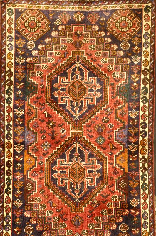 Ghaschgai, Persien, um 1930, Wolle auf Wolle, ca. 183 x 106 cm, SchÄtzwert: 950.- EURO, EHZ: 3