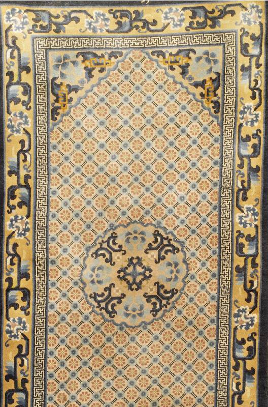 China, ca. 40 Jahre, Wolle auf Baumwolle, ca. 183 x 84 cm, SchÄtzwert: 450.- EURO, EHZ: 2, gesamt guter Zustand.