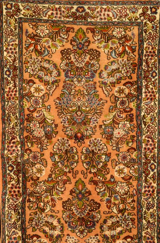 Sarogh, Persien, ca. 30 Jahre, Wolle auf Baumwolle, ca. 332 x 86 cm, Schätzwert: 850.- EURO, EHZ: 2-3, guter Zustand, feine Wolle.