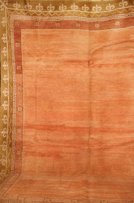 Tibet, Nepal, ca. 10 Jahre, Wolle auf Baumwolle, ca. 386 x 295 cm, SchÄtzwert: 1400.- EURO, EHZ: 3, sehr robust und strapazie rfÄhig, schÖne ...