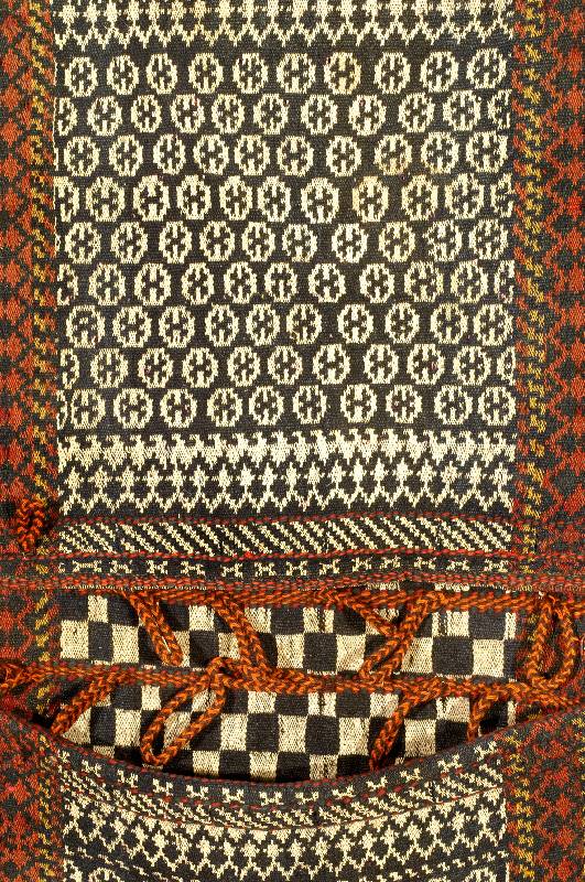 Verne Doppeltasche, Persien, um 1910, Wolle auf Wolle, ca. 100 x 61 cm, SchÄtzwert: 850.- EURO, EHZ: 2, wohl Bachtiar gebiet. Selten.
