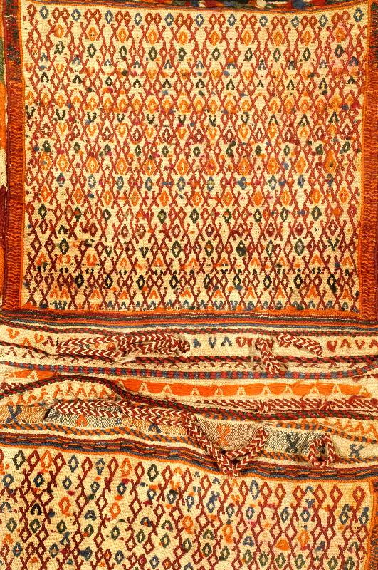 Verne Gashgai Doppeltasche, Persien, um 1900, Wolle auf Wolle, ca. 92 x 52 cm, SchÄtzwert: 950.- EURO, EHZ: 3, SammelwÜrdig.