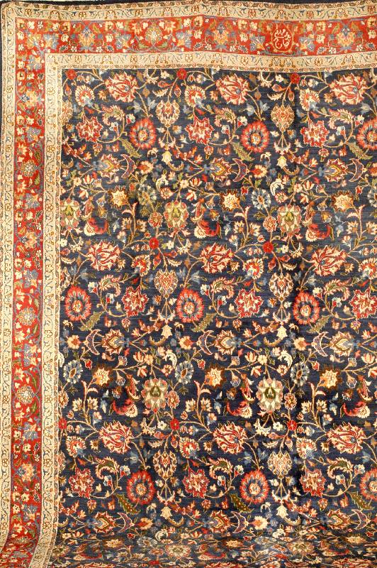 Sarogh alt, Persien, ca. 50 Jahre, Wolle auf Baumwolle, ca. 382 x 295 cm, Schätzwert: 2200.- EURO, EHZ: 3, guter Erhaltungszustand, gute feste und ...