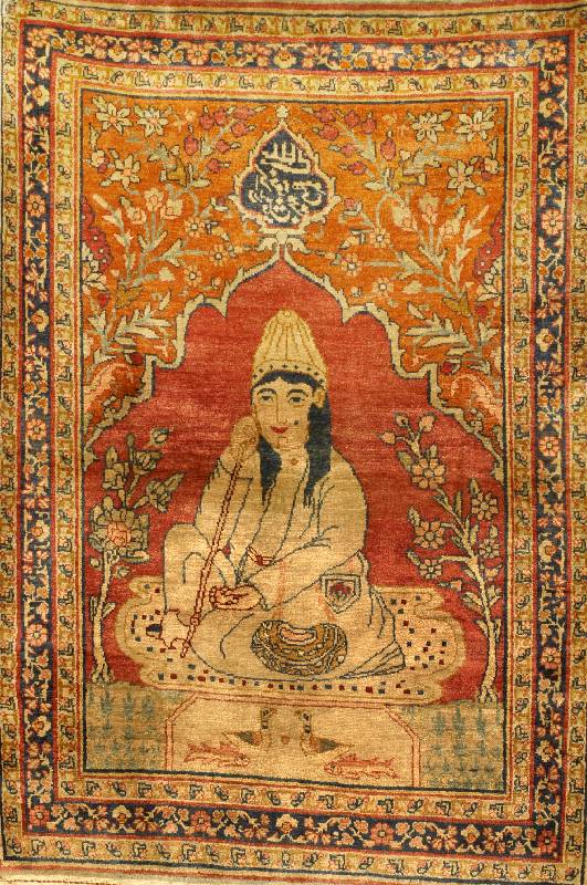 Täbriz alt (Bildteppich), Persien, um 1910, Wolle auf Baumwolle, ca. 163 x 110 cm, Schätzwert: 2400.- EURO, EHZ: 2, guter Zustand , feine ...