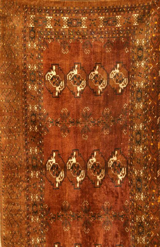 Ersari Tschowal, Turkmenistan, um 1910, Wolle auf Wolle, ca. 191 x 90 cm, Schätzwert: 2000.- EURO, EHZ: 2, sehr guter Erhaltungszust and.
