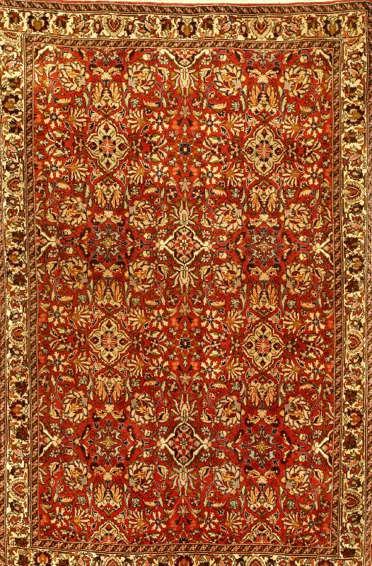 Bidjar fein Kork, Persien, um 1940, Korkwolle, ca. 170 x 114 cm, Schätzwert: 2500.- EURO, EHZ: 2 (sehr guter Erhaltungszust and), hervorragende ...