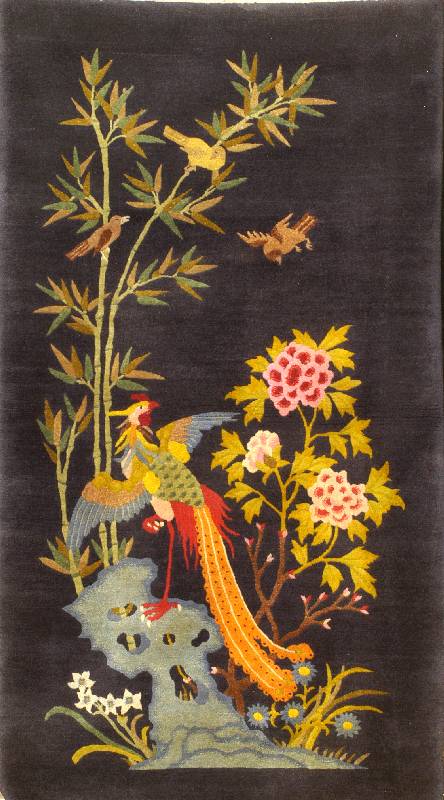 Pou Tou alt, China, um 1920, Wolle auf Baumwolle, ca. 180 x 100 cm, SchÄtzwert: 3900.- EURO, EHZ: 2, altersbedingt in einen se hr guten ...
