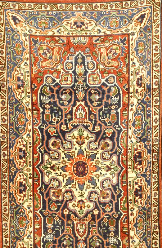 Sinkiang alt, Ost Turkestan, um 1910/20, Wolle auf Baumwolle, ca. 185 x 94 cm, SchÄtzwert: 2800.- EURO, EHZ: 2, guter Zustand , seltenes Motiv, ...
