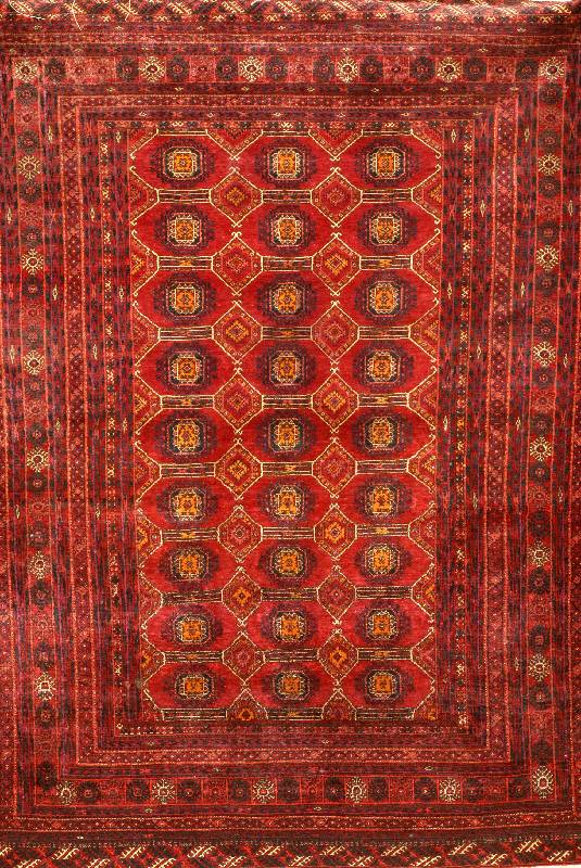 Buchara Seide, Turkmenistan, um 1920, reine Naturseide, ca. 170 x 122 cm, Schätzwert: 2500.- EURO, EHZ: 2 (sehr guter Erhaltungszust and), feine ...