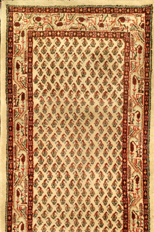 Sarogh Mir, Persien, ca. 40 Jahre, Wolle auf Baumwolle, ca. 610 x 84 cm, Schätzwert: 1450.- EURO, EHZ: 3, seltenes Ma?