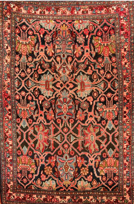 Bidjar alt, Persien, um 1910, Wolle auf Baumwolle, ca. 145 x 98 cm, Schätzwert: 1800.- EURO, EHZ: 3-4