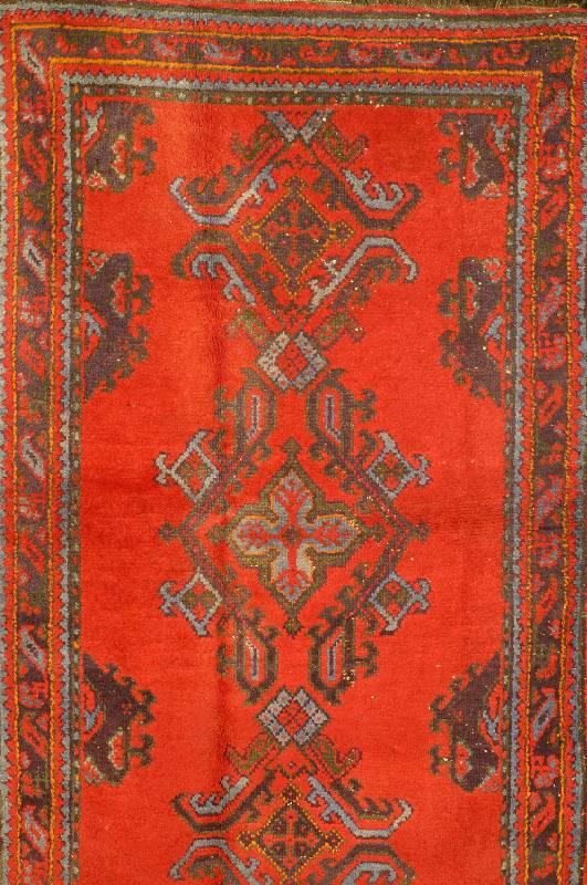 Ushak alt, Türkei, um 1910, Wolle auf Wolle, ca. 197 x 118 cm, Schätzwert: 2200.- EURO, EHZ: 3