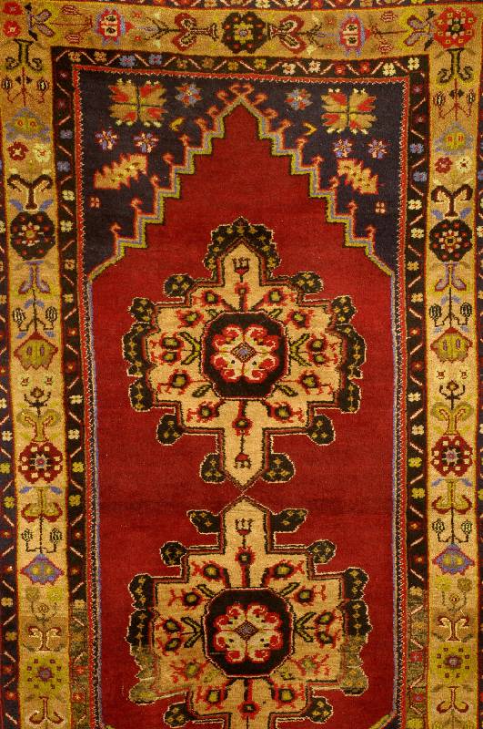Konja alt, Türkei, ca. 50 Jahre, Wolle auf Wolle, ca. 250 x 120 cm, Schätzwert: 750.- EURO, EHZ: 3