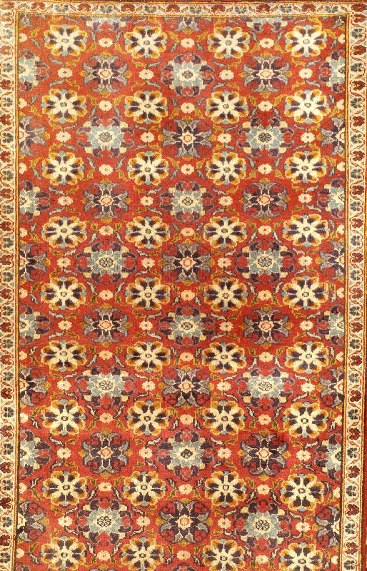Keschan alt, Persien, um 1940, Wolle auf Baumwolle, ca. 362 x 101 cm, Schätzwert: 950.- EURO, EHZ: 3, schöner dekorativer Keschan geha lten in ...