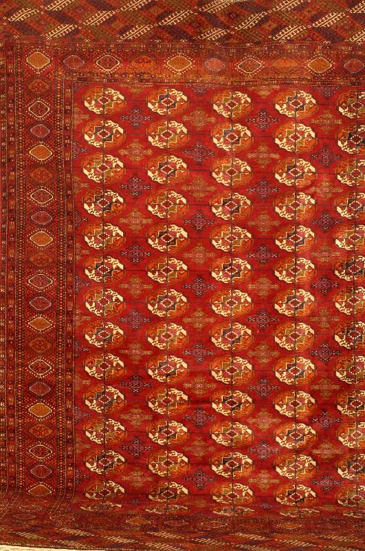Tekke-Buchara, Russland, ca. 60 Jahre, Wolle auf Wolle, ca. 340 x 236 cm, SchÄtzwert: 3500.- EURO, EHZ: 2 (Altersbedingt in einen au sgezeichnet ...