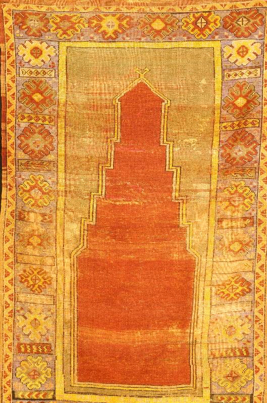 Mujur, Türkei, um 1880, Wolle auf Wolle, ca. 167 x 101 cm, Schätzwert: 2500.- EURO, EHZ: 4-5, sehr selten